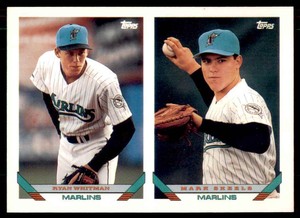 TOPPS RYAN WHITMAN/MARK SKEELS FLORIDA MARLINS #558