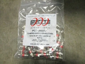 Approx 500 PCT Intl. Compression Connectors Series 59 PCT-TRS-59L - Imagen 1 de 1