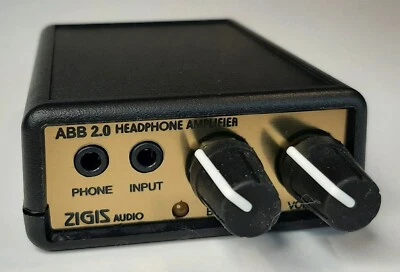 ABB CMoy headphone amplifier with Adjustable Bass Boost (ABB) control Gold - Image 1 of 4