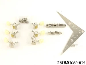 Epiphone Flying V LockTone Bridge String Thru Tailpiece + Tuners HARDWARE SET. - Picture 1 of 1