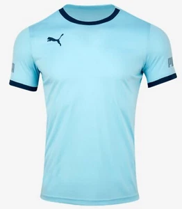 Puma Hombres KK Verano 3 Camisetas Azul Cielo Entrenamiento Fútbol Camiseta T... - Imagen 1 de 4