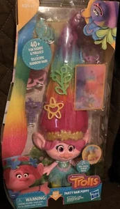 Trolls Party Hair Poppy Talks and Sings New - Picture 1 of 4