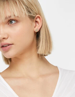 Accessorize 8 Tutti Frutti Ohrstecker Packung Ananas Palme Blatt Banane Obst - Bild 1 von 2