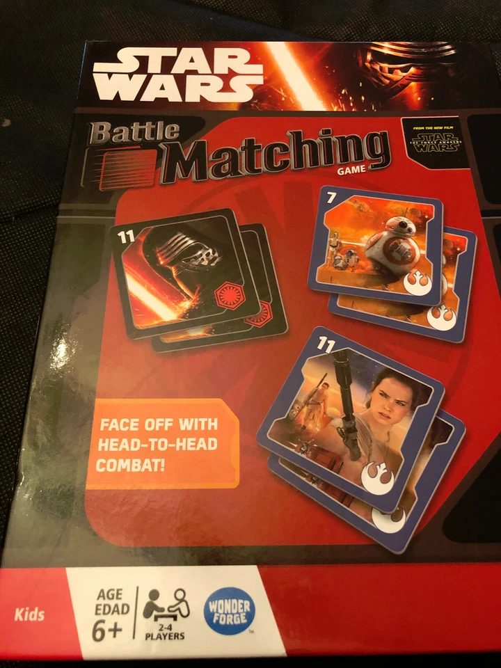Disney Star Wars Battle Matching Game The Force Awakens Ages 6 and up