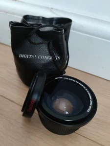 Bower Pro Digital HD DSLR MC AF 0.42x46mm Camera Lens Macro Japan - Picture 1 of 2