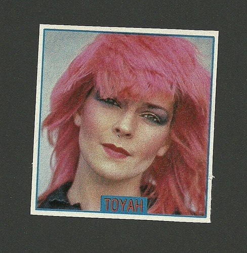 Toyah Ann Willcox - Rare Card Germany Bird of Paradise Pop Singer ...