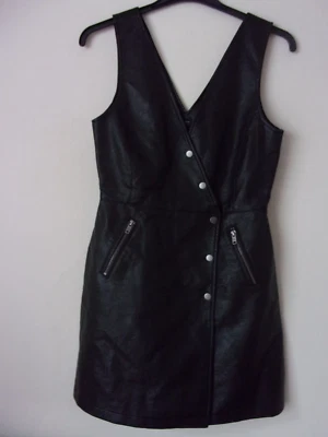 New Pepe Jeans Lya Faux Leather / Leatherette Dress Size: M - Image 1 of 4