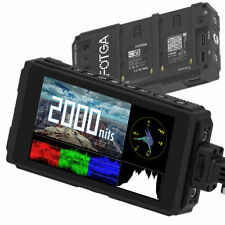 Fotga C50 Monitor polowy aparatu, 5-calowy ultra jasny ekran dotykowy 2000nit HD IPS