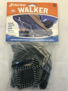 Copriscarpe da neve e ghiaccio Yaktrax Walker leggere senza punte trazione nuove con scatola adulto S - Foto 1 di 6