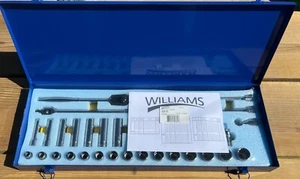 Wi1liams 1/2"Drive 13-30mm &10-24mm 12pt Sockets&Drive Tools Set MSS-33FTB - Picture 1 of 4