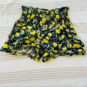 Zara Kids Lemon Bermuda Shorts Size 7, 122 cm - Picture 1 of 4