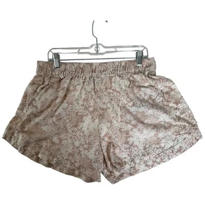 PATAGONIA Womens Size L Shorts Pockets Garden Island Canyon Hike Tan Pampas HEMP - Picture 1 of 9