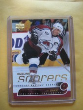 2002-03 Upper Deck Sizzling Scorers Sakic Bure Iginla Pick Your Cards