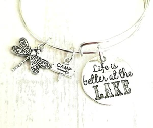 LAKE LIFE Bracciale, Life Better at the Lake Gioielli Dragonfly Natura Nautica - Foto 1 di 2