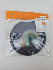 6" Creatology™ Jumbo Halloween Adhesive WIGGLE CAT EYES Hologram - Picture 1 of 12