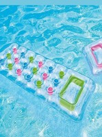 Intex INFLATABLE 18 POCKET FASHION BEACH SWIMMING POOL LOUNGER LILO AIR BED 