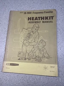 VINTAGE HEATHKIT ASSEMBLY MANUAL = Frequency Counter - Model IB-1100 - Picture 1 of 5