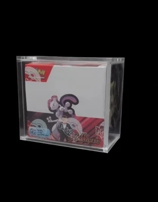 Teca Case in Plexiglass Trasparente Magnetico Display Box 36 Bustine Pokemon - Bild 1 von 4