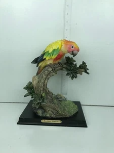 Montefiori Collection Parrot On A Branch - 10" - Picture 1 of 8