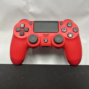 Sony Wireless PS4 DualShock Controller CUH-ZCT2U - Magma Red funktionstüchtig/getestet - Bild 1 von 4