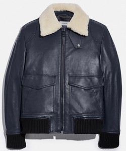 coach aviator jacket