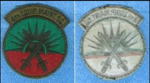 4th EQUIP. MAINT. SQ. MILITARY SHOULDER PATCH - Picture 1 of 1