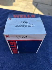 Wells K Distributor Cap F934 & Rotor F931 New Old Stock Set - Picture 1 of 4