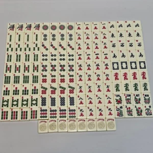 You Choose - Mahjong Mah Jongg Replace Plastic Cream 1 1/8" x 7/8" x 1/2” - Picture 1 of 44