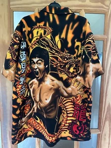 Vintage Bruce Lee Shirt bought in USA in 1999 retro movie - Picture 1 of 4