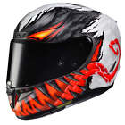 HJC RPHA 11 Marvel Anti Venom Full Face Motorcycle Helmet MC1SF Red / White