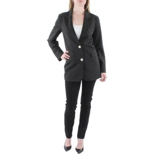 Vince Camuto Women's Oversized Blazer Black B4HP $139 - Picture 1 of 16