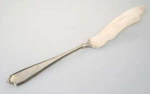 ANTIQUE  VICTORIAN 1900 SAART BRO LA TOSCA STERLING MASTER BUTTER KNIFE - Picture 1 of 3