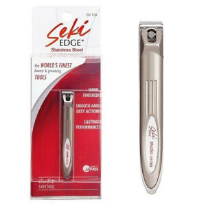 Seki Edge - Stainless Steel Straight Edge Nail Clippers SS-108 japan, small slim