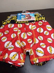 Boys FLASH  Athletic Boxer Briefs 4 Pack Underwear Size 8. New  - Picture 1 of 7