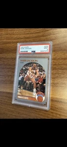 1990 NBA Hoops Mark Jackson Card# 205 Graded PSA MINT 9!! "Menendez Brothers" - Picture 1 of 2