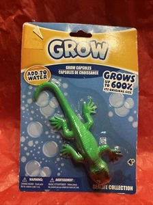 Grow Collection Gecko Crece Hasta 600% Artículo Mal Etiquetado Muy Raro Difícil de Encontrar - Imagen 1 de 8