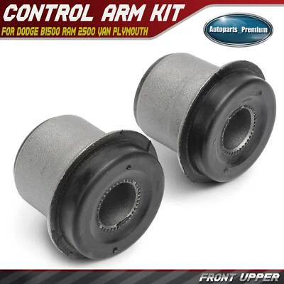 2Pcs Front Upper Control Arm Bushing for Dodge B1500 Ram 2500 Van Plymouth PB150 - Image 1 of 4