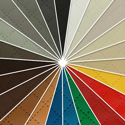 Kunstleder Lederimitat gesteppt Polsterstoff 140 cm breit Meterware 23 Farben - Bild 1 von 2