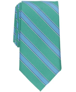 Corbata a rayas contorno Club Room para hombre talla única como nueva - Imagen 1 de 1