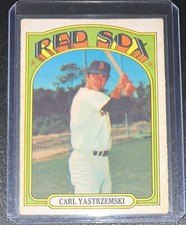 Carl Yastrzemski 1972 Topps O-Pee-Chee OPC #37 - Boston Red Sox - Hall of Fame