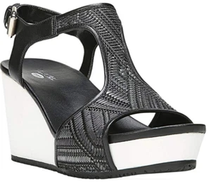 Dr. Scholl's Original Collection Wiley black T Strap Sandal Women's shoes - Picture 1 of 3