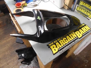 2003 03 04 ZX6R ZX6RR ZX636 636 OEM REAR TAIL FAIRING BACK COWL PLASTIC BLACK - Picture 1 of 7