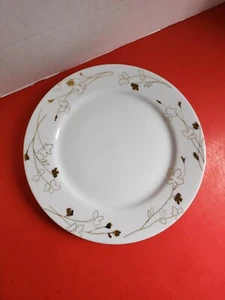5 CHARTER CLUB DINNERWARE GRAND BUFFET Gold Silhouette Round Dinner PLATES MINT - Picture 1 of 17