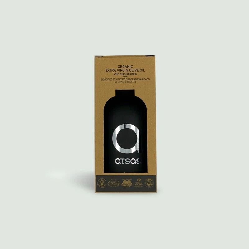 Atsas - Pure Organic Extra Virgin Olive Oil - High Phenolic Content - 250ML - Image 1 of 4