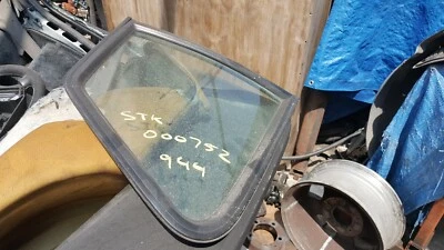 PORSCHE 944 924 TRASERO DERECHO PASAJERO LADO CUARTO VENTANA CRISTAL CON SELLO OEM  Foto 1 de 4