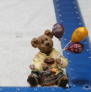 Boyds Bears & Friends "Goodfer U. Bear...Way to Go!" Resin Figurine #227729 - Imagen 1 de 6