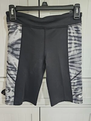 Girls Youth Nike Dry Fitted Shorts NEW Black Size XL - Image 1 of 2