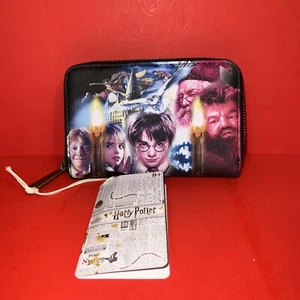 Loungefly Harry Potter Trilogy Sorcerers Stone Zip Around Wallet - Picture 1 of 4