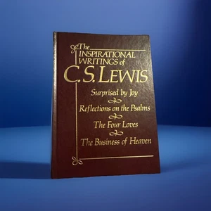 The Inspirational Writings of C.S. Lewis Hardcover 1987 Gold Edges Crisp Pages - Bild 1 von 18