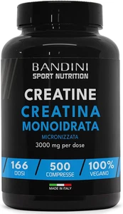 ® Creatina Monoidrata Micronizzata 500 Compresse Da 3000Mg per Dose - Integrator - Foto 1 di 12